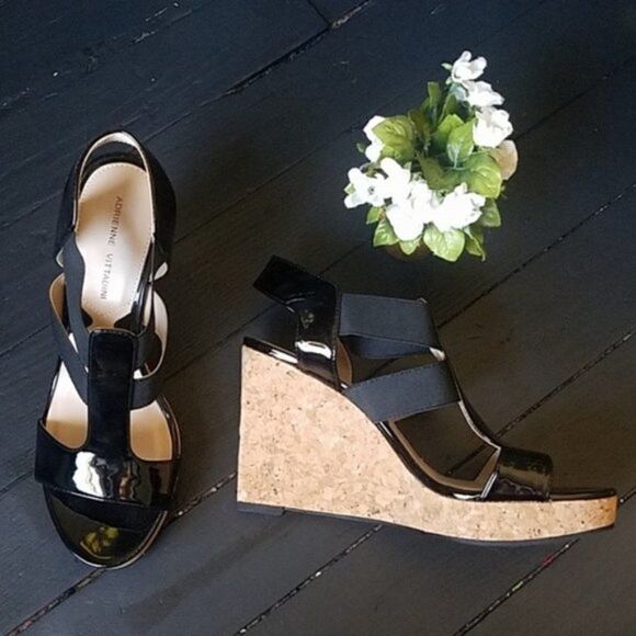 NWOT Adrienne Vittadini Wedges - Picture 1 of 7
